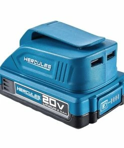 Hercules Sales Store 17 Budget ๐ฅฐ Promo ๐ HERCULES 20V Lithium-Ion USB Power Source Battery Adapter โ Tool Only ๐ฅ โญ