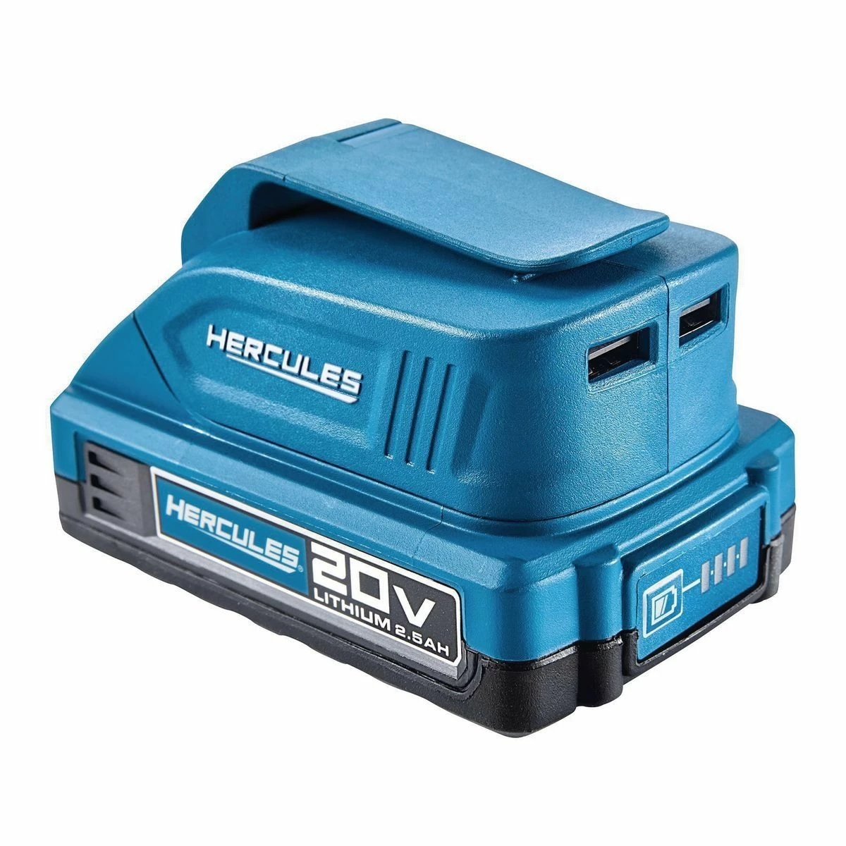 Budget 🥰 Promo 🌟 HERCULES 20V Lithium-Ion USB Power Source Battery Adapter – Tool Only 🔥 ⭐ 3 Budget 🥰 Promo 🌟 HERCULES 20V Lithium-Ion USB Power Source Battery Adapter – Tool Only 🔥 ⭐