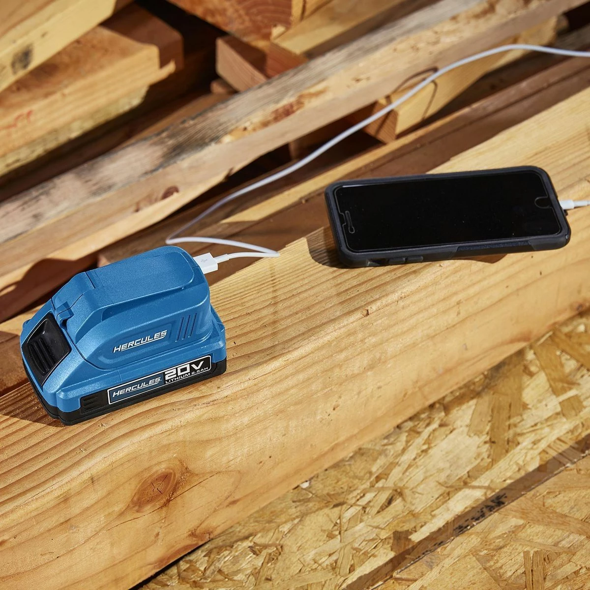 Budget 🥰 Promo 🌟 HERCULES 20V Lithium-Ion USB Power Source Battery Adapter – Tool Only 🔥 ⭐ 11 Budget 🥰 Promo 🌟 HERCULES 20V Lithium-Ion USB Power Source Battery Adapter – Tool Only 🔥 ⭐ - Image 9