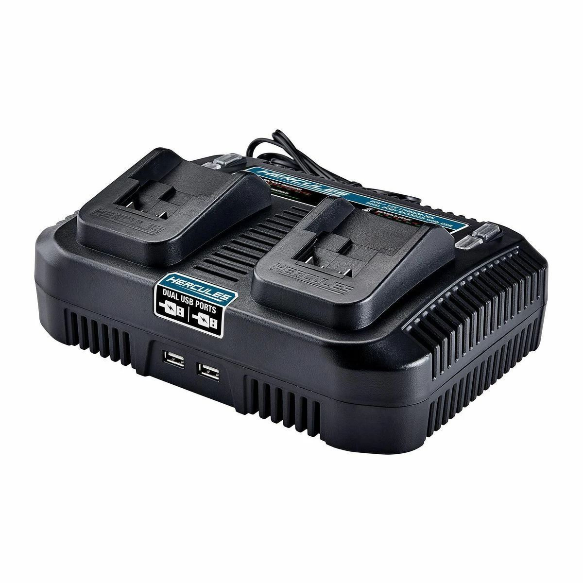 Best deal ⭐ Cheap ⌛ HERCULES 20V/12V Lithium-Ion Multi-Voltage Dual Port Fast Charger with Dual USB ⭐ ✨ 4 Best deal ⭐ Cheap ⌛ HERCULES 20V/12V Lithium-Ion Multi-Voltage Dual Port Fast Charger with Dual USB ⭐ ✨ - Image 2