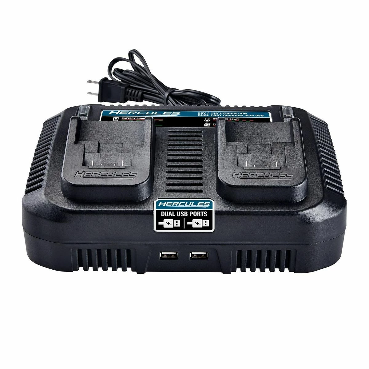 Best deal ⭐ Cheap ⌛ HERCULES 20V/12V Lithium-Ion Multi-Voltage Dual Port Fast Charger with Dual USB ⭐ ✨ 8 Best deal ⭐ Cheap ⌛ HERCULES 20V/12V Lithium-Ion Multi-Voltage Dual Port Fast Charger with Dual USB ⭐ ✨ - Image 6