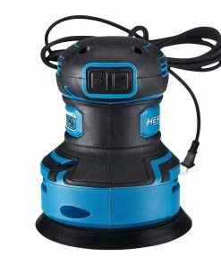 Discount ⭐ Brand new 💯 HERCULES 3 Amp 5 in. Random Orbital Palm Sander with Soft Start ⌛ 🔔 -Hercules Sales Store 56458 W5