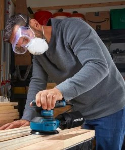 Discount ⭐ Brand new 💯 HERCULES 3 Amp 5 in. Random Orbital Palm Sander with Soft Start ⌛ 🔔 -Hercules Sales Store 56458 W8