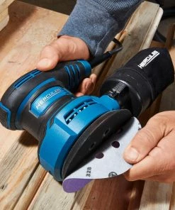 Discount ⭐ Brand new 💯 HERCULES 3 Amp 5 in. Random Orbital Palm Sander with Soft Start ⌛ 🔔 -Hercules Sales Store 56458 W9