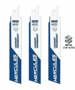 Coupon โญ Wholesale ๐ฅ HERCULES 6 in. 18 TPI Bi-Metal Reciprocating Saw Blades, 3 Pk. โ๏ธ โญ 10 Coupon โญ Wholesale ๐ฅ HERCULES 6 in. 18 TPI Bi-Metal Reciprocating Saw Blades, 3 Pk. โ๏ธ โญ -Hercules Sales Store 56486 W21