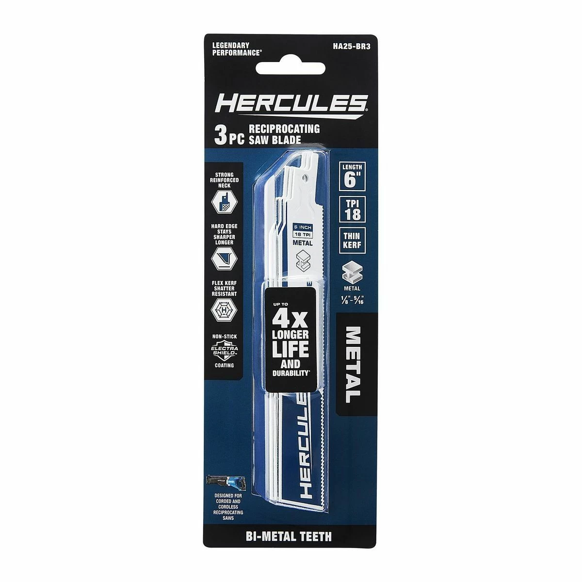 Coupon โญ Wholesale ๐ฅ HERCULES 6 in. 18 TPI Bi-Metal Reciprocating Saw Blades, 3 Pk. โ๏ธ โญ 6 Coupon โญ Wholesale ๐ฅ HERCULES 6 in. 18 TPI Bi-Metal Reciprocating Saw Blades, 3 Pk. โ๏ธ โญ - Image 4