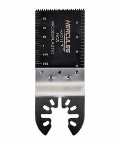 Discount 🥰 New 🌟 HERCULES 1-3/8 in. Multi-Tool High Carbon Steel Plunge/Flush Cut Blade for Oscillating Multi-tools 🎁 ⭐