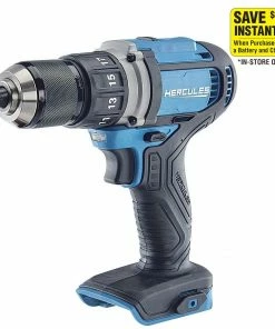 Best deal 👍 Best Sale ✨ HERCULES 20V Cordless 1/2 in. Compact Drill/Driver - Tool Only ❤️ 🛒