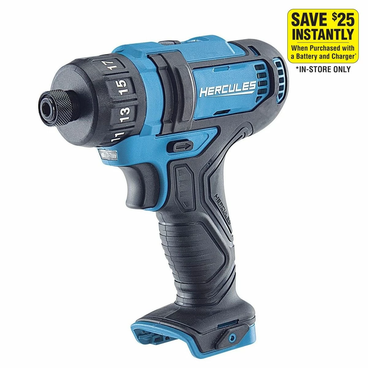Hot Sale 🥰 Cheapest 😉 HERCULES 12V Cordless 1/4 in. Hex Compact Screwdriver - Tool Only 🎁 ✔️ 1 Hot Sale 🥰 Cheapest 😉 HERCULES 12V Cordless 1/4 in. Hex Compact Screwdriver - Tool Only 🎁 ✔️