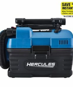 Best reviews of ๐ Buy ๐ HERCULES 20V/120V Dual Power 2 Gallon Wet/Dry Portable Vacuum - Tool Only โ ๐ 17 Best reviews of ๐ Buy ๐ HERCULES 20V/120V Dual Power 2 Gallon Wet/Dry Portable Vacuum - Tool Only โ ๐ -Hercules Sales Store 56789 W21