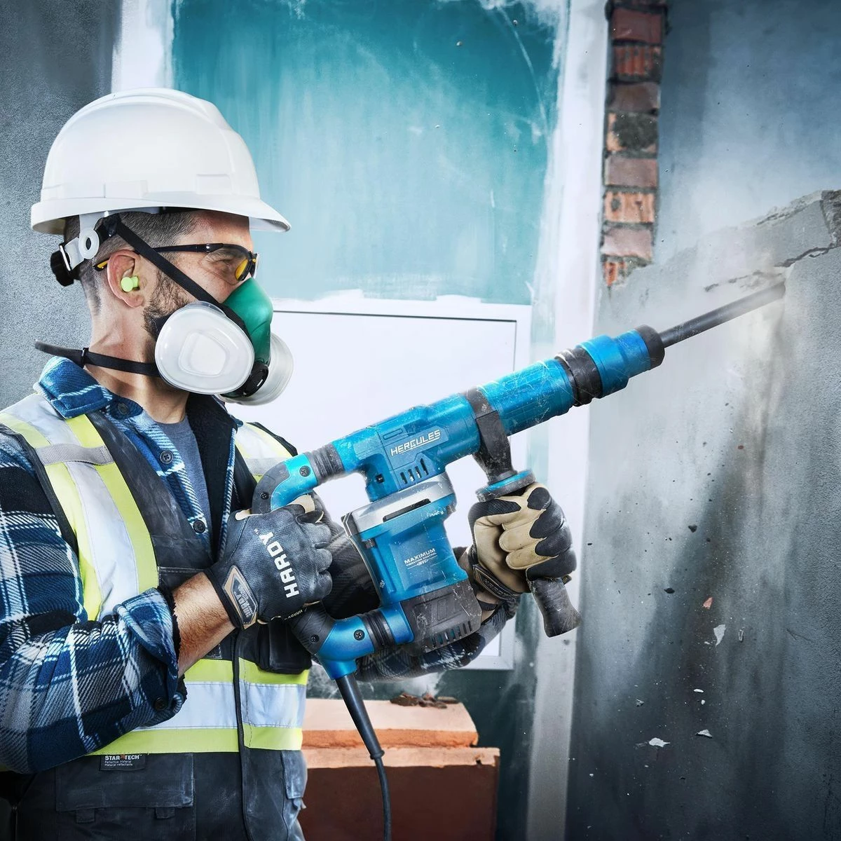 Cheapest ๐ Outlet โ HERCULES 10 Amp 12 lb. SDS Max-Type Demolition ๐จ ๐จ Hammer with Maximum Vibration Control ๐ โญ 10 Cheapest ๐ Outlet โ HERCULES 10 Amp 12 lb. SDS Max-Type Demolition ๐จ ๐จ Hammer with Maximum Vibration Control ๐ โญ - Image 8