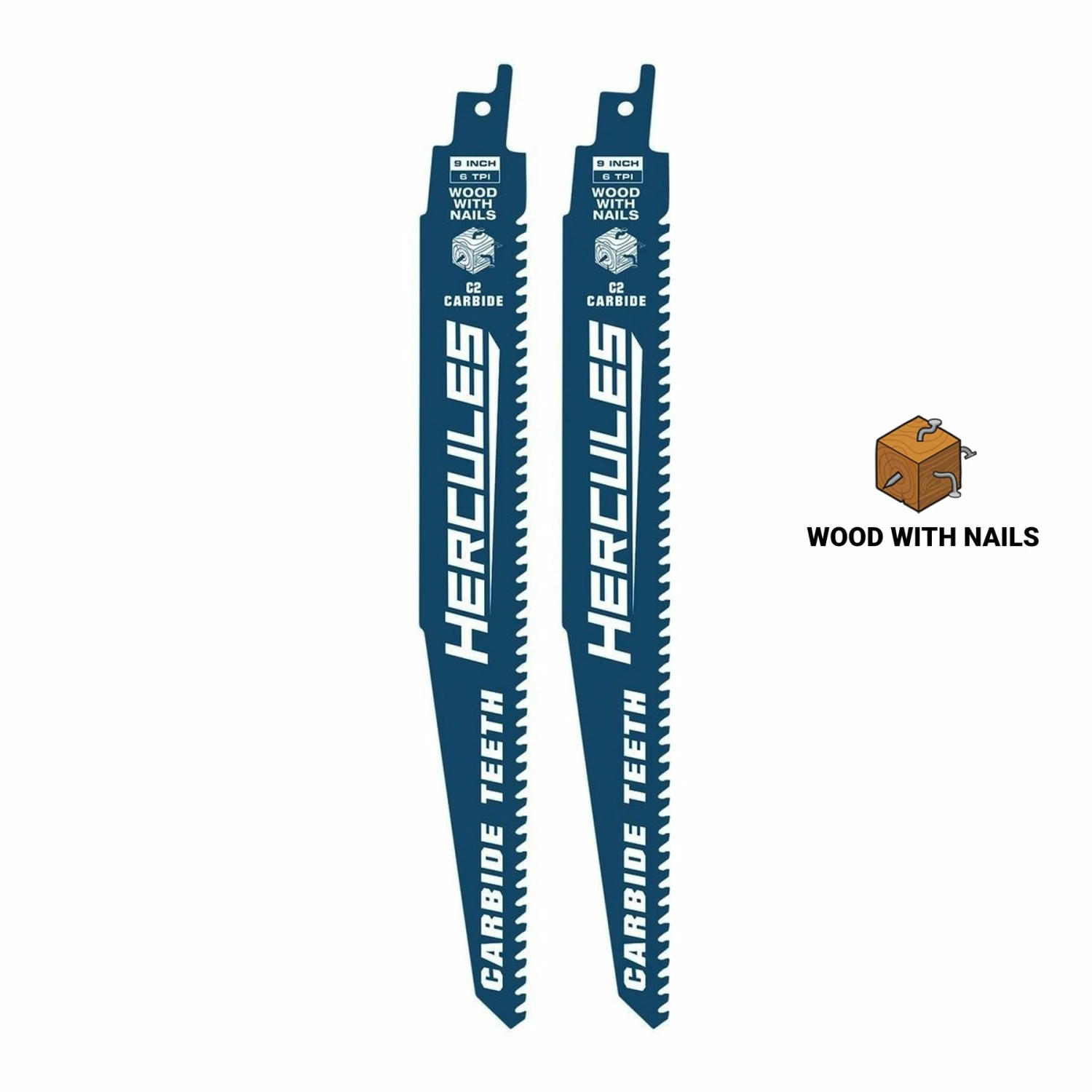 Brand new ๐ฅฐ Cheapest ๐คฉ HERCULES 9 in. Carbide Reciprocating Saw Blades, 2 Pk. ๐ ๐ 5 Brand new ๐ฅฐ Cheapest ๐คฉ HERCULES 9 in. Carbide Reciprocating Saw Blades, 2 Pk. ๐ ๐ - Image 3