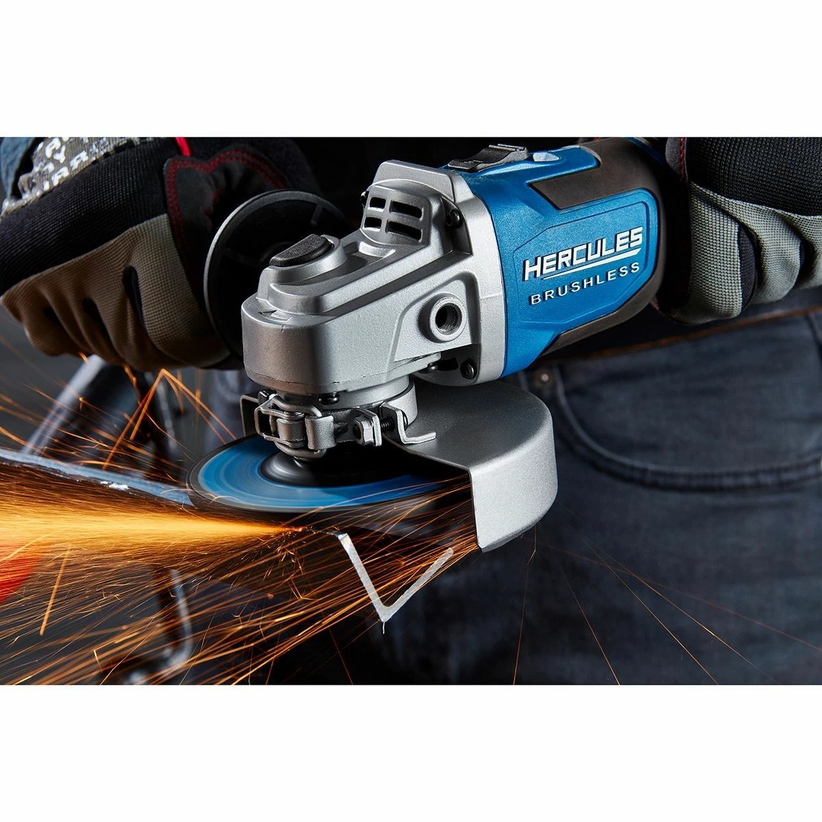 Budget ✨ Wholesale 😉 HERCULES 20V Brushless Cordless 4-1/2 in. / 5 in. Slide Switch Angle Grinder - Tool Only 🔥 😀 14 Budget ✨ Wholesale 😉 HERCULES 20V Brushless Cordless 4-1/2 in. / 5 in. Slide Switch Angle Grinder - Tool Only 🔥 😀 - Image 12