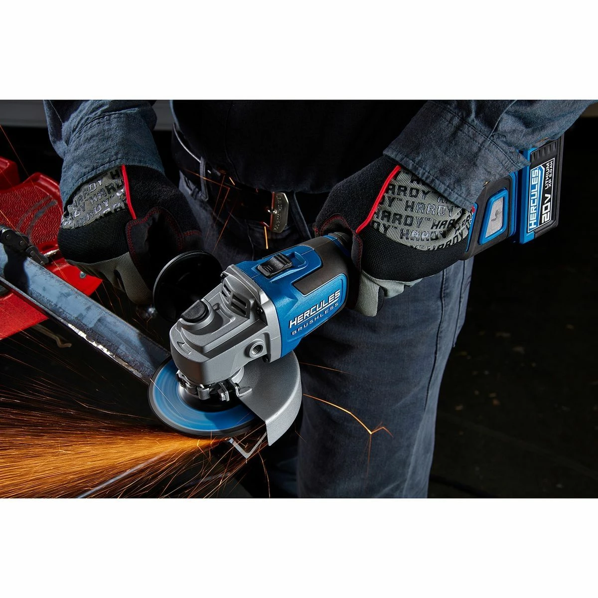 Budget ✨ Wholesale 😉 HERCULES 20V Brushless Cordless 4-1/2 in. / 5 in. Slide Switch Angle Grinder - Tool Only 🔥 😀 15 Budget ✨ Wholesale 😉 HERCULES 20V Brushless Cordless 4-1/2 in. / 5 in. Slide Switch Angle Grinder - Tool Only 🔥 😀 - Image 13