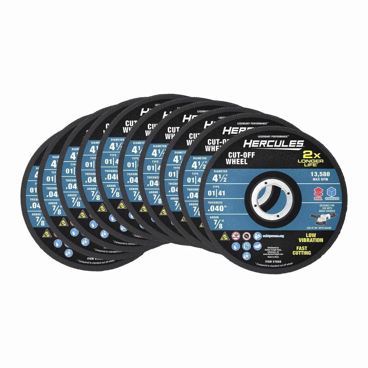 Buy ๐ Best reviews of ๐ HERCULES 4-1/2 in. x .040 in. x 7/8 in. Type 01/41 Metal Cut-off Wheel 10 Pk. ๐ฅฐ ๐ 4 Buy ๐ Best reviews of ๐ HERCULES 4-1/2 in. x .040 in. x 7/8 in. Type 01/41 Metal Cut-off Wheel 10 Pk. ๐ฅฐ ๐ - Image 2