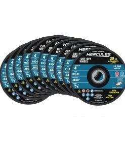 Buy ๐คฉ Outlet ๐ HERCULES 4 in. x .040 in. x 5/8 in. Type 01/41 Metal Cut-off Wheel 10 Pk. โญ ๐ฅ