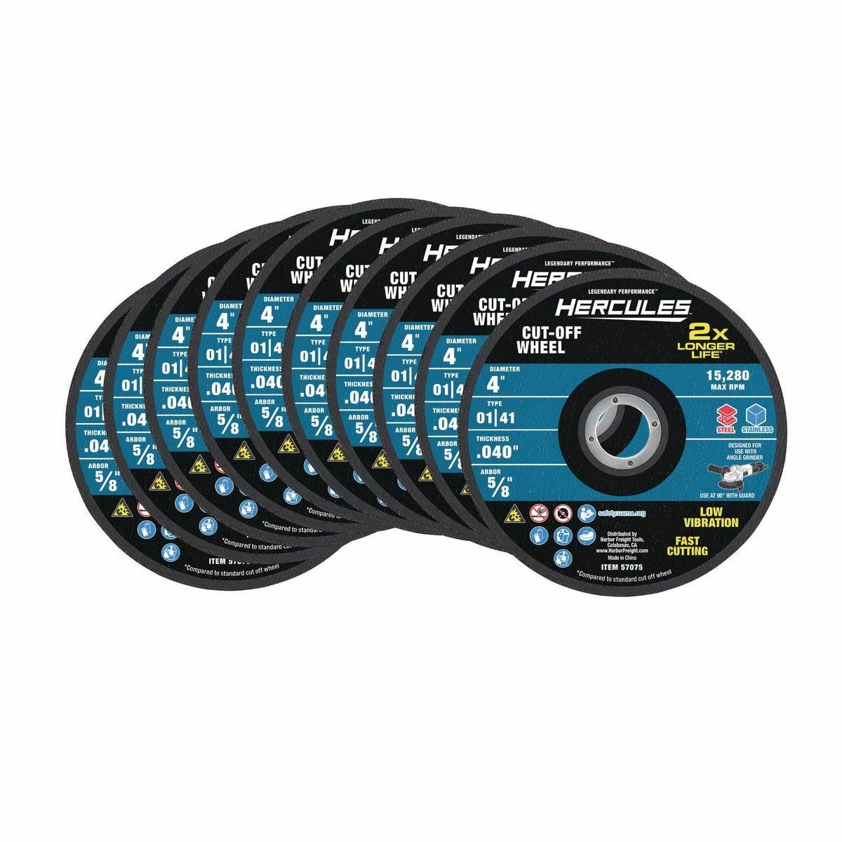 Buy 🤩 Outlet 🔔 HERCULES 4 in. x .040 in. x 5/8 in. Type 01/41 Metal Cut-off Wheel 10 Pk. ⭐ 🔥 3 Buy 🤩 Outlet 🔔 HERCULES 4 in. x .040 in. x 5/8 in. Type 01/41 Metal Cut-off Wheel 10 Pk. ⭐ 🔥