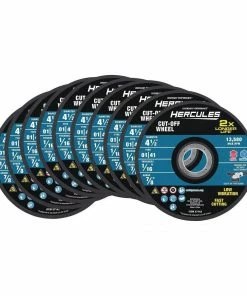 New ✔️ Best reviews of 👍 HERCULES 4-1/2 in. x 1/16 in. x 7/8 in. Type 01/41 Metal Cut-off Wheel 10 Pk. 🌟 💯