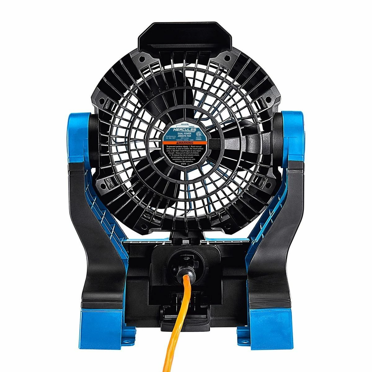 Outlet ✔️ Budget 🔥 HERCULES 20V/120V Cordless Dual Power Jobsite Fan - Tool Only 👏 😍 8 Outlet ✔️ Budget 🔥 HERCULES 20V/120V Cordless Dual Power Jobsite Fan - Tool Only 👏 😍 - Image 6