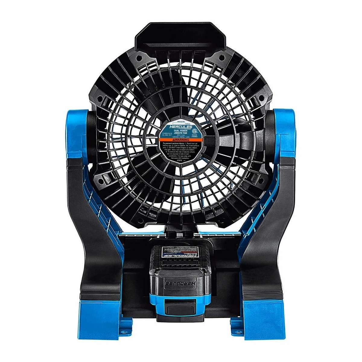 Outlet ✔️ Budget 🔥 HERCULES 20V/120V Cordless Dual Power Jobsite Fan - Tool Only 👏 😍 9 Outlet ✔️ Budget 🔥 HERCULES 20V/120V Cordless Dual Power Jobsite Fan - Tool Only 👏 😍 - Image 7