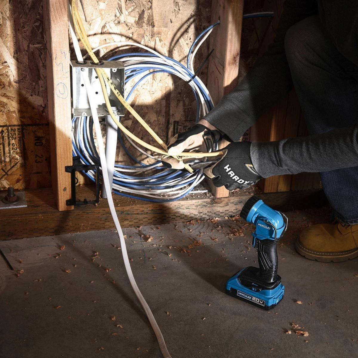 Best Sale π Cheapest π― HERCULES 20V Cordless 220 Lumen Work Light - Tool Only π π 12 Best Sale π Cheapest π― HERCULES 20V Cordless 220 Lumen Work Light - Tool Only π π - Image 12