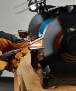 Discount ⭐ Best Pirce 🥰 HERCULES 8 in. Variable Speed Bench Grinder with LED Worklight 🎁 😀 -Hercules Sales Store 57285 W10