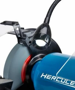 Discount ⭐ Best Pirce 🥰 HERCULES 8 in. Variable Speed Bench Grinder with LED Worklight 🎁 😀 -Hercules Sales Store 57285 W6