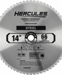 Top 10 ๐ Outlet ๐งจ HERCULES 14 in., 66T Cermet Carbide Circular Saw Blade for Metal Cutting Saws with 1 in. Arbor ๐ ๐