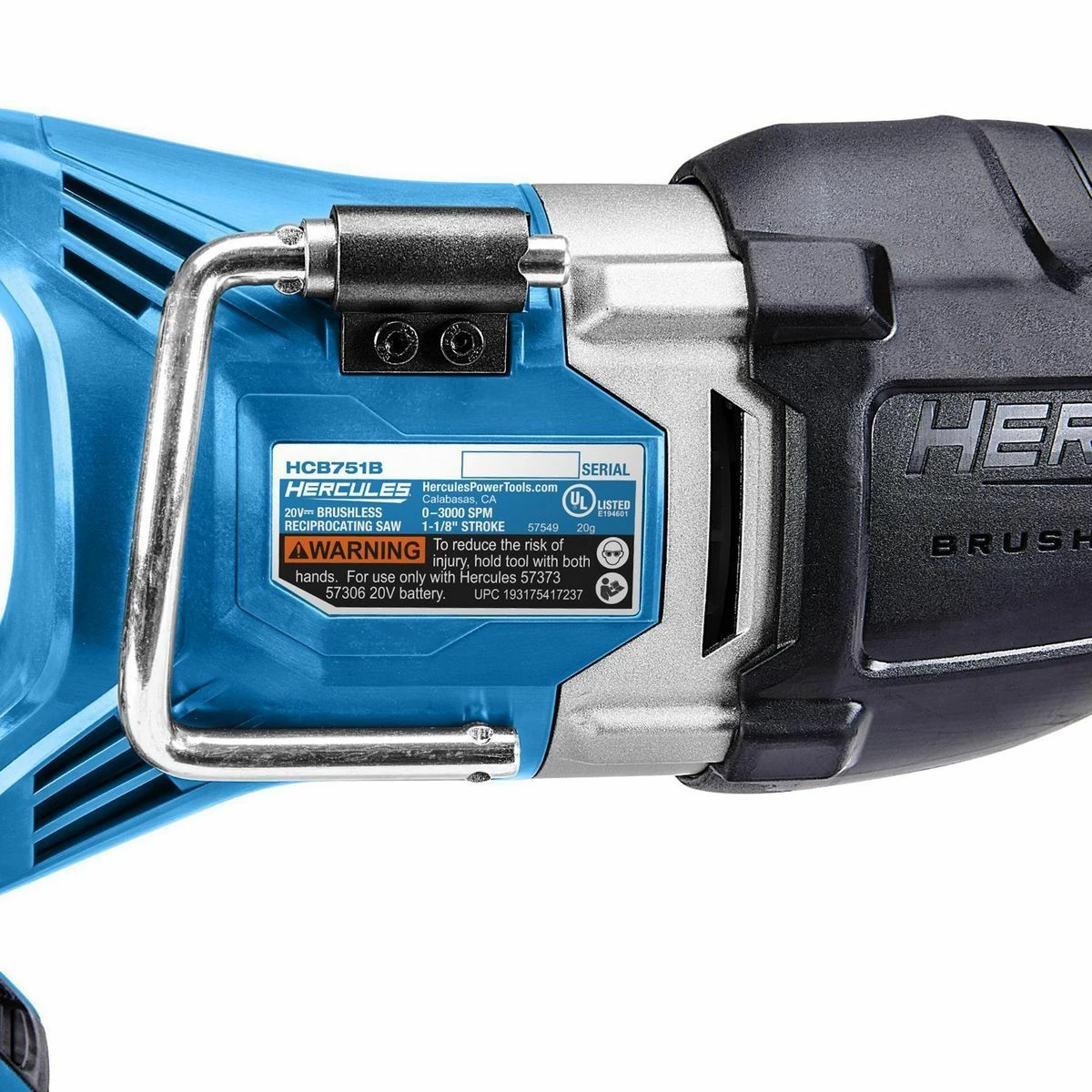 Wholesale 👍 Best deal 🛒 HERCULES 20V Brushless Cordless Reciprocating Saw - Tool Only ❤️ ✔️ 9 Wholesale 👍 Best deal 🛒 HERCULES 20V Brushless Cordless Reciprocating Saw - Tool Only ❤️ ✔️ - Image 7