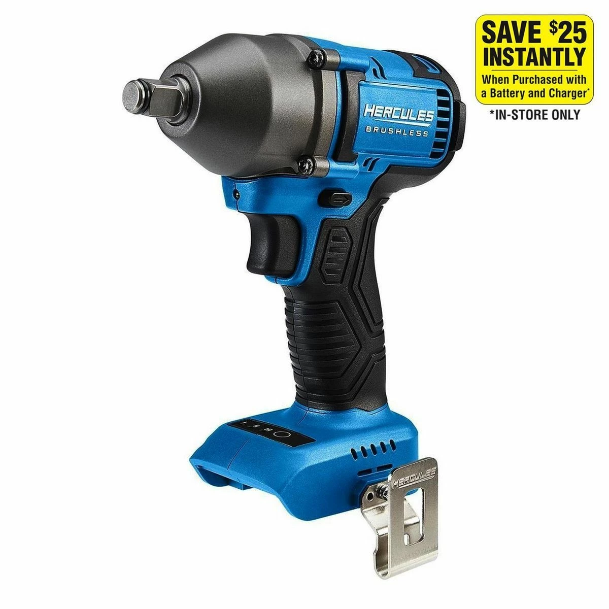 Coupon ๐ Flash Sale ๐ HERCULES 20V Brushless Cordless 1/2 in. Compact 3-Speed Impact ๐ง ๐ง Wrench โ Tool Only ๐ฅ ๐ 3 Coupon ๐ Flash Sale ๐ HERCULES 20V Brushless Cordless 1/2 in. Compact 3-Speed Impact ๐ง ๐ง Wrench โ Tool Only ๐ฅ ๐