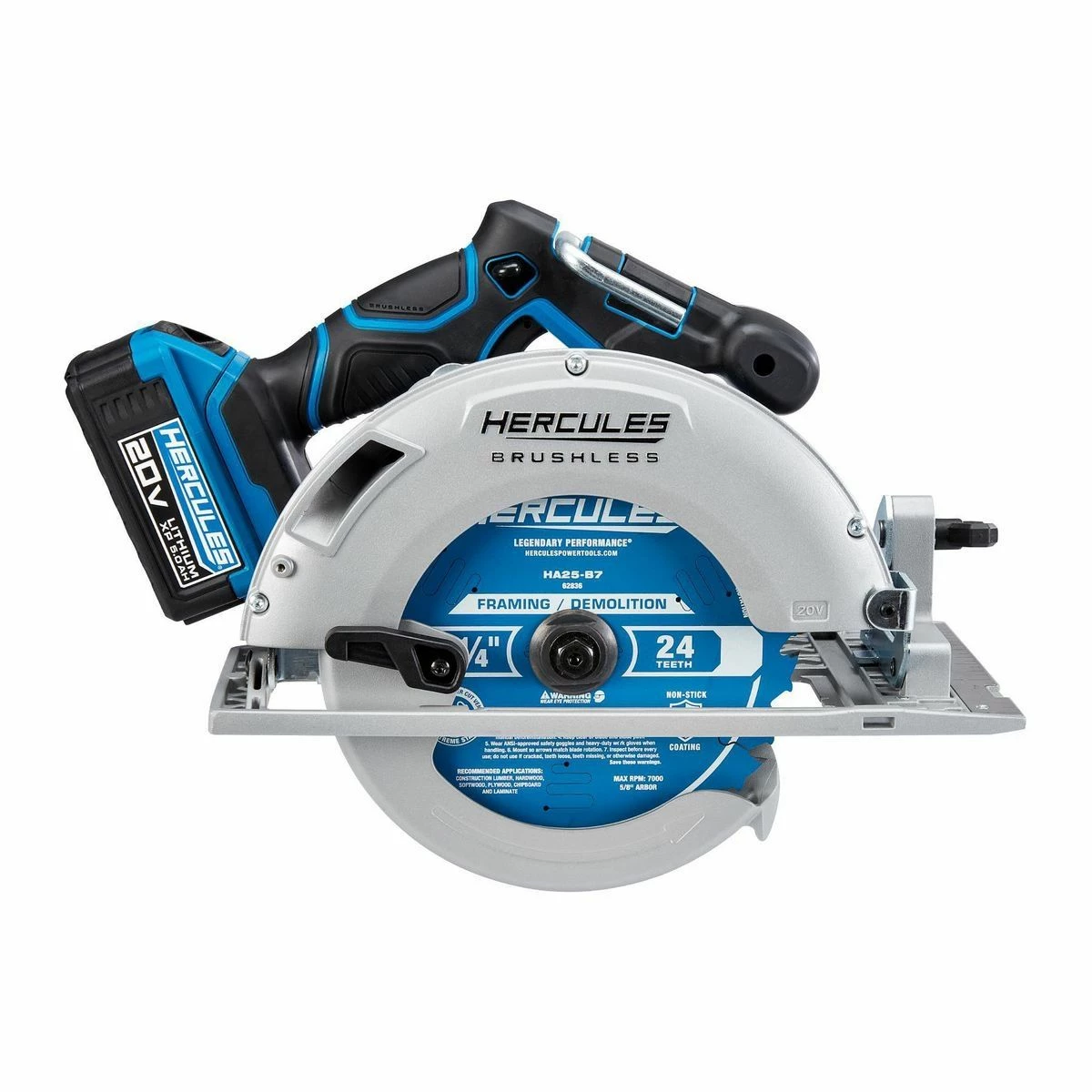 Best Sale ๐ New ๐ HERCULES 20V Brushless Cordless 7-1/4 in. Circular Saw - Tool Only ๐ ๐คฉ 8 Best Sale ๐ New ๐ HERCULES 20V Brushless Cordless 7-1/4 in. Circular Saw - Tool Only ๐ ๐คฉ - Image 6