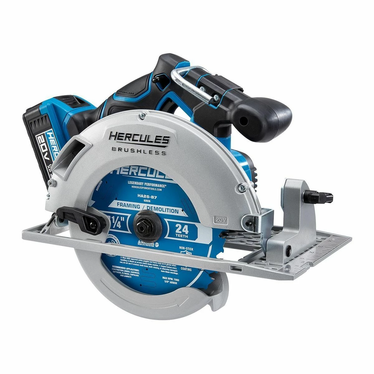 Best Sale ๐ New ๐ HERCULES 20V Brushless Cordless 7-1/4 in. Circular Saw - Tool Only ๐ ๐คฉ 9 Best Sale ๐ New ๐ HERCULES 20V Brushless Cordless 7-1/4 in. Circular Saw - Tool Only ๐ ๐คฉ - Image 7