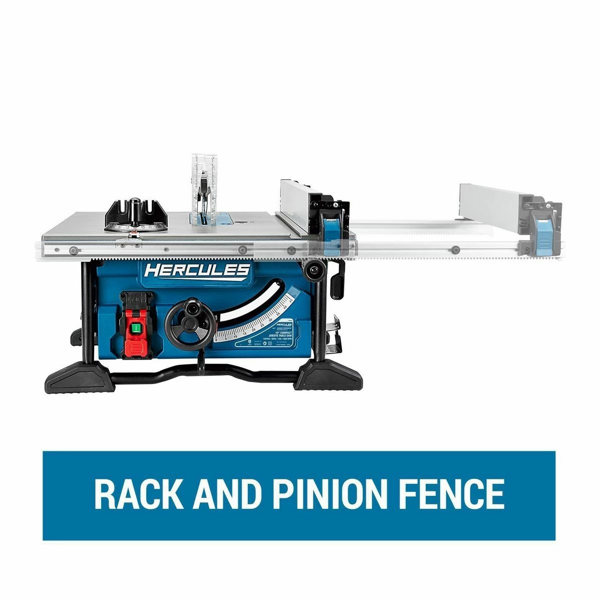 Best Sale ⌛ Cheapest 👍 HERCULES 10 in., 15 Amp Compact Jobsite Table Saw with Rack and Pinion Fence ✨ 👏 5 Best Sale ⌛ Cheapest 👍 HERCULES 10 in., 15 Amp Compact Jobsite Table Saw with Rack and Pinion Fence ✨ 👏 - Image 3
