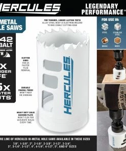 Deals ๐คฉ Best deal โญ HERCULES 2-3/8 in. Bi-Metal Hole Saw ๐ฏ ๐ฅ 13 Deals ๐คฉ Best deal โญ HERCULES 2-3/8 in. Bi-Metal Hole Saw ๐ฏ ๐ฅ -Hercules Sales Store 57695 W2SS