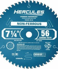 Cheap โ๏ธ Coupon ๐งจ HERCULES 7-1/4 in., 56T Non-Ferrous Circular Saw Blade โญ ๐
