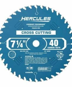 Best deal 👍 Best Sale 😉 HERCULES 7-1/4 in. , 40T Cross Cutting Circular Saw Blade 🎁 🔥