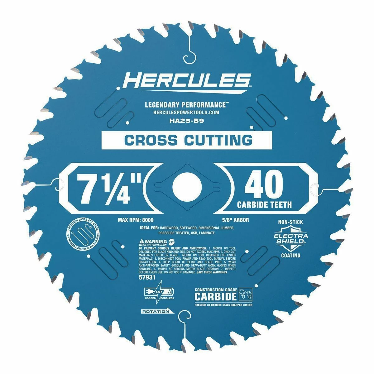 Best deal ๐ Best Sale ๐ HERCULES 7-1/4 in. , 40T Cross Cutting Circular Saw Blade ๐ ๐ฅ 3 Best deal ๐ Best Sale ๐ HERCULES 7-1/4 in. , 40T Cross Cutting Circular Saw Blade ๐ ๐ฅ