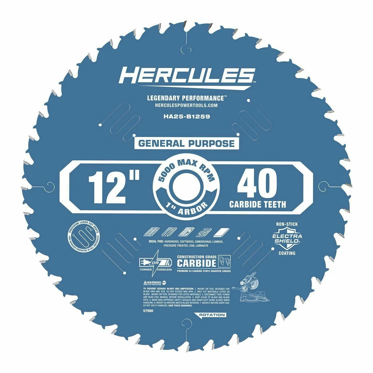 Budget ๐ฅฐ Coupon ๐ HERCULES 12 in. , 40T General Purpose Miter Saw Blade ๐คฉ ๐ 4 Budget ๐ฅฐ Coupon ๐ HERCULES 12 in. , 40T General Purpose Miter Saw Blade ๐คฉ ๐ - Image 2