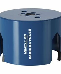 Brand new 😉 Deals 🛒 HERCULES 4 in. Multi-Material Carbide Hole Saw 🔔 👏 -Hercules Sales Store 58107 W4