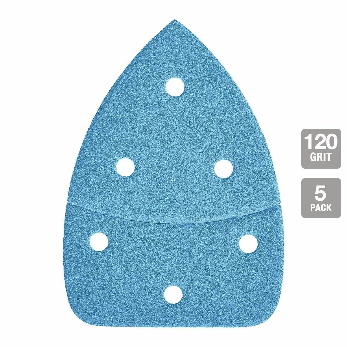 Deals 👍 Wholesale 😍 HERCULES 120 Grit Hook and Loop Corner/Detail Sanding Sheets, 5 Pk. 🎉 🎉 5 Deals 👍 Wholesale 😍 HERCULES 120 Grit Hook and Loop Corner/Detail Sanding Sheets, 5 Pk. 🎉 🎉 - Image 3