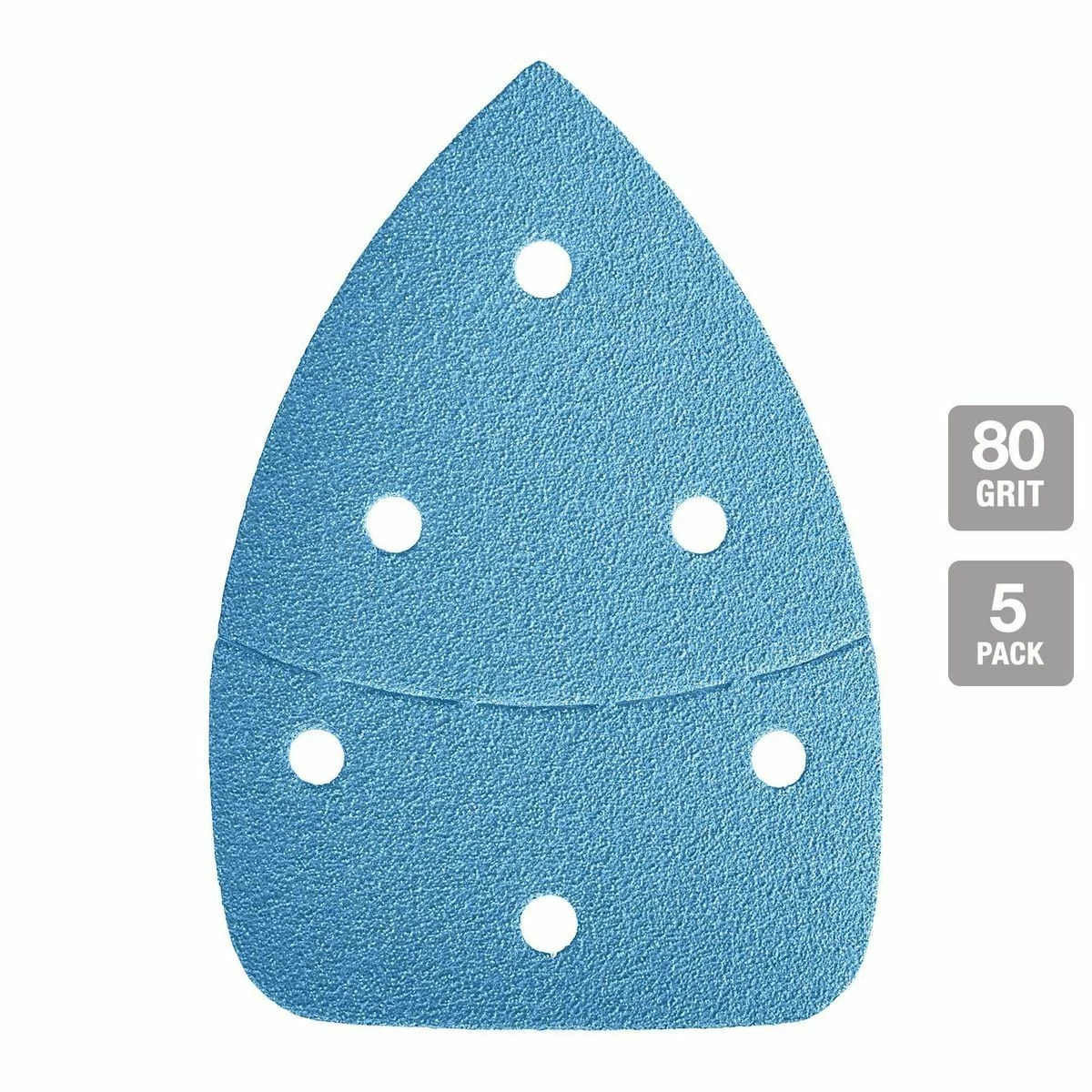 Budget ๐ฅ Outlet ๐ HERCULES 80 Grit Hook and Loop Corner/Detail Sanding Sheets, 5 Pk. ๐ โ 5 Budget ๐ฅ Outlet ๐ HERCULES 80 Grit Hook and Loop Corner/Detail Sanding Sheets, 5 Pk. ๐ โ - Image 3