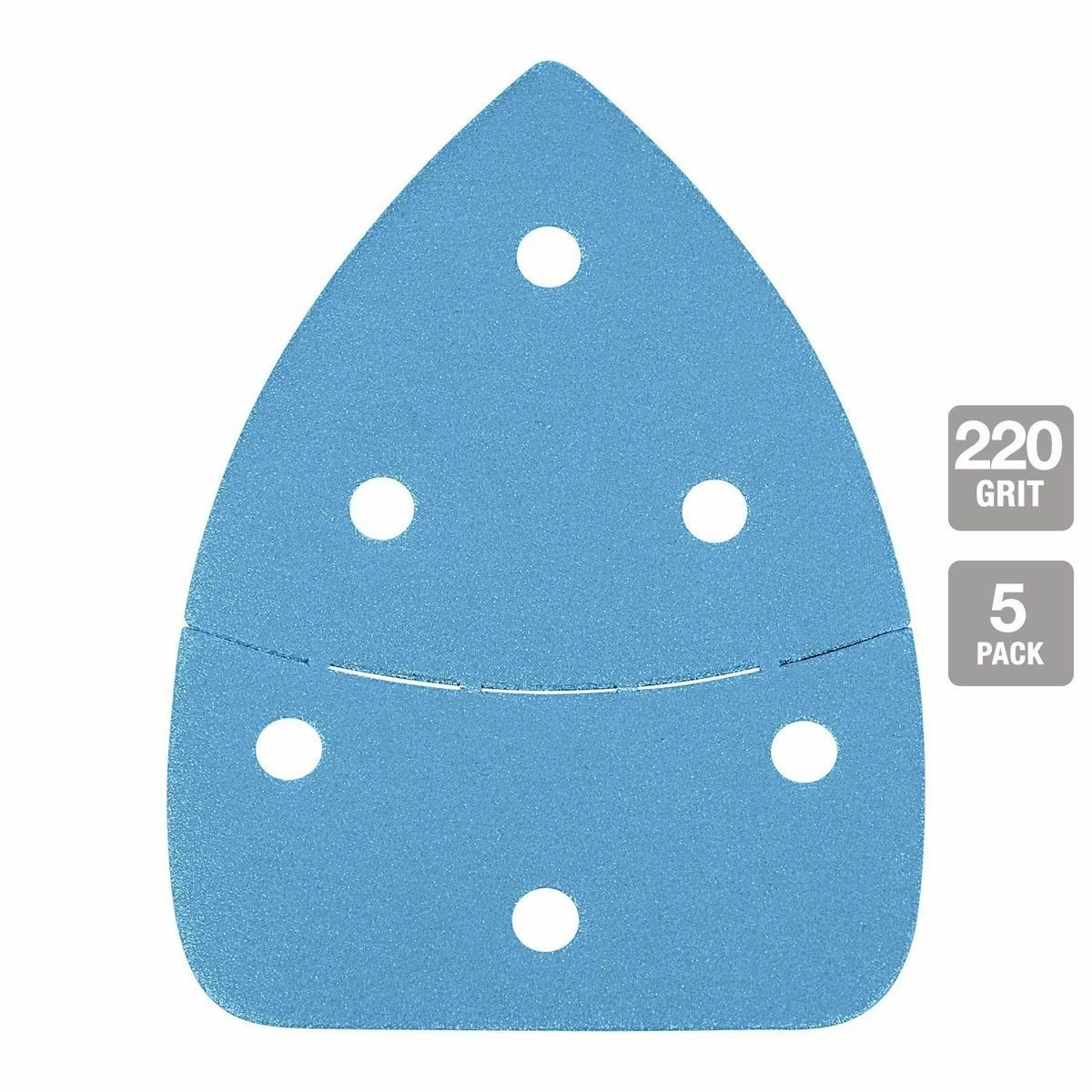 Brand new โจ Outlet โ HERCULES 220 Grit Hook and Loop Corner/Detail Sanding Sheets, 5 Pk. ๐ ๐ฏ 5 Brand new โจ Outlet โ HERCULES 220 Grit Hook and Loop Corner/Detail Sanding Sheets, 5 Pk. ๐ ๐ฏ - Image 3