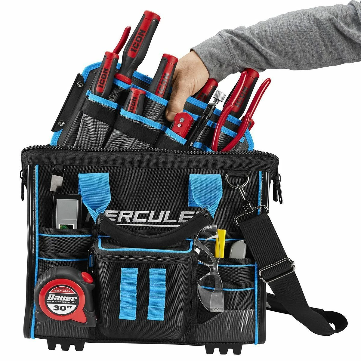 Best Pirce ๐ New โจ HERCULES 16 in. Large Mouth Tool Bag ๐ ๐งจ 13 Best Pirce ๐ New โจ HERCULES 16 in. Large Mouth Tool Bag ๐ ๐งจ - Image 12