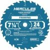 Brand new ๐ Cheapest โญ HERCULES 7-1/4 in., 24T Framing Circular Saw Blade ๐ โจ 1 Brand new ๐ Cheapest โญ HERCULES 7-1/4 in., 24T Framing Circular Saw Blade ๐ โจ -Hercules Sales Store 62836 I