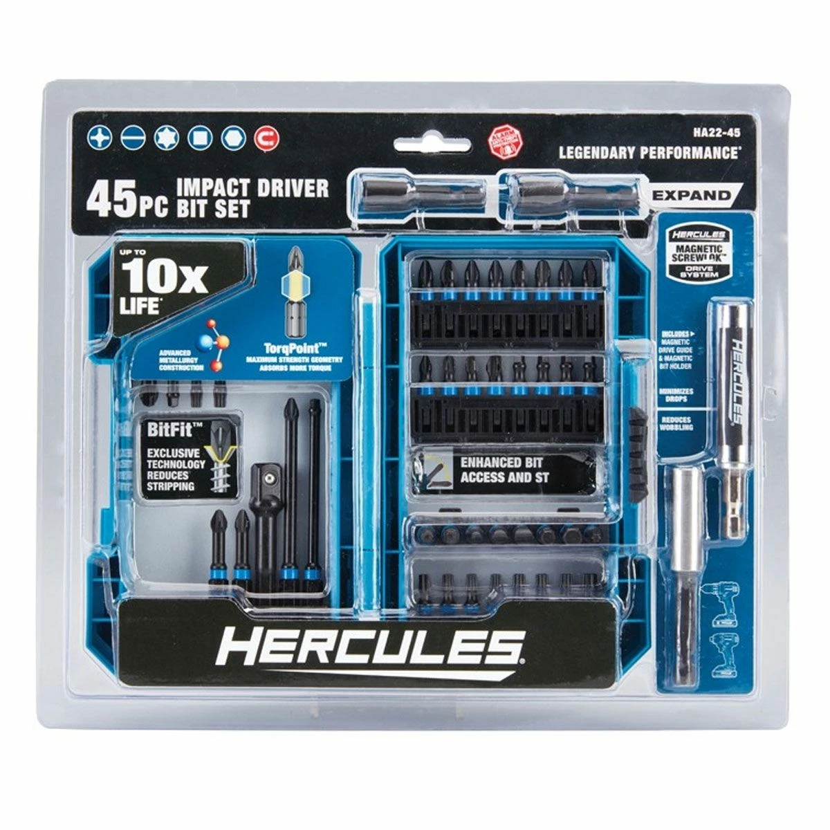 Buy ๐ Best reviews of ๐งจ HERCULES Hercules Impact Driver Bit Set, 45 Piece ๐ ๐ 5 Buy ๐ Best reviews of ๐งจ HERCULES Hercules Impact Driver Bit Set, 45 Piece ๐ ๐ - Image 3