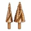 Best deal ❤️ Flash Sale 🎁 HERCULES Cobalt Steel Step Drill Bit Set, 2 Pc. 🧨 🔥 -Hercules Sales Store 64647 I