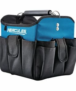 Hercules Sales Store 19 Flash Sale โจ Hot Sale ๐ HERCULES 10 in. Tool Tote with 22 Pockets ๐ฅฐ โจ