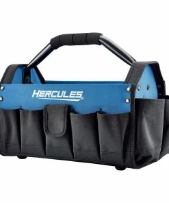 New 🌟 Discount 🔥 HERCULES 17 in. Tool Tote with 19 Pockets 🎁 👍 -Hercules Sales Store 64659 W3