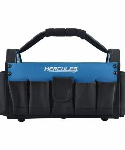 New 🌟 Discount 🔥 HERCULES 17 in. Tool Tote with 19 Pockets 🎁 👍 -Hercules Sales Store 64659 W4