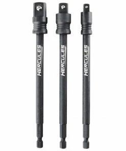 Hercules Sales Store 23 Buy ๐ Best Sale ๐ HERCULES Impact Rated 6 in. Socket Adapter Set, 3 Pc. ๐ โญ
